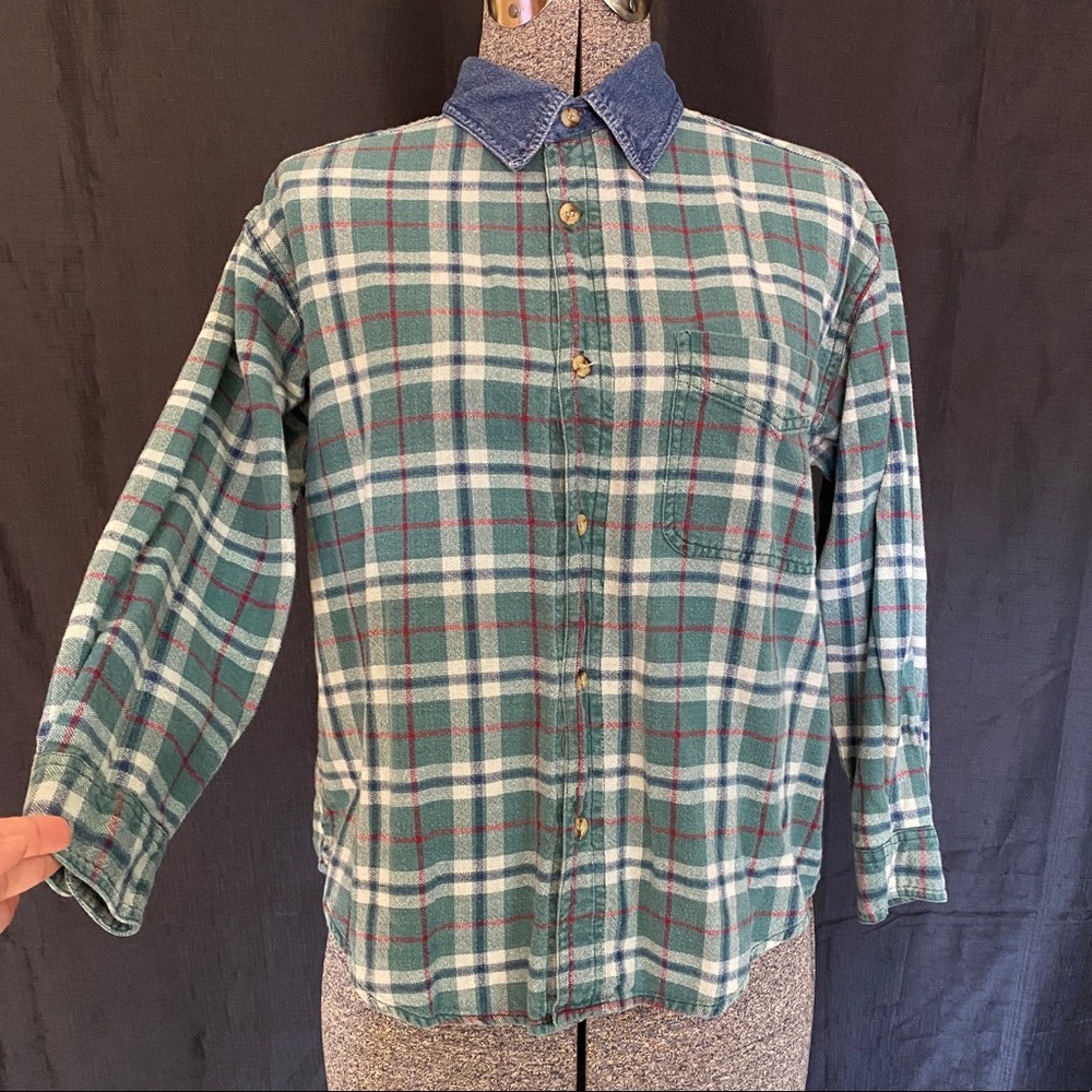 Jazzman sportswear plaid shirt